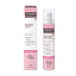 CATTIER Beruhigende Tagescreme Brin De Douceur - Rosa Heilerde & Cell’intact®