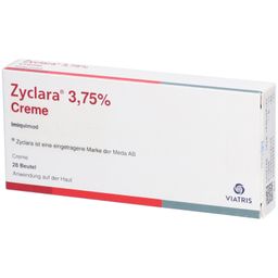 Zyclara 3,75% Creme Sachets
