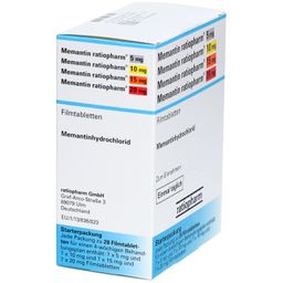 Memantin-ratiopharm® 5 mg/10 mg/15 mg/20 mg