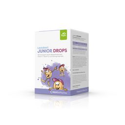 Lactobact JUNIOR DROPS – Darmflora aufbauen & Immunsystem stärken. Probiotische Lutschtablette mit Vitaminen & Bakterienkulturen. Ab 3 Jahren