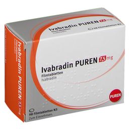 Ivabradin PUREN 7,5 mg