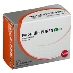 Ivabradin PUREN 5 mg