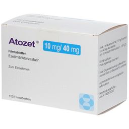 ATOZET 10 mg/40 mg Filmtabletten