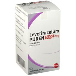 Levetiracetam PUREN 1000 mg