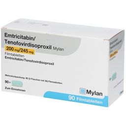 Emtricitabin/Tenofovirdisoproxil Mylan 200 mg/245 mg