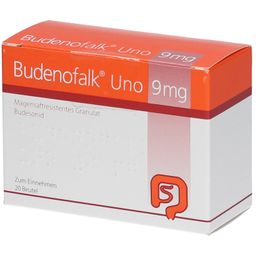 BUDENOFALK Uno 9 mg magensaftresistentes Granulat