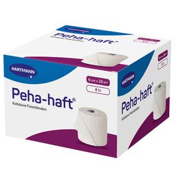 Peha-haft® Fixierbinde latexfrei 6 cm x 20 m