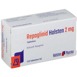 Repaglinid Holsten 2 mg