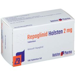 Repaglinid Holsten 2 mg