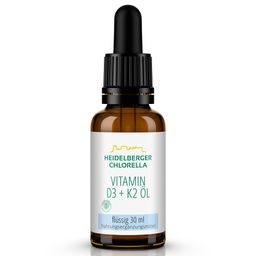 Heidelberger Chlorella® Vitamin D3 + K2 Öl