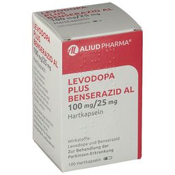 Levodopa Plus Benserazid AL 100 mg/25 mg