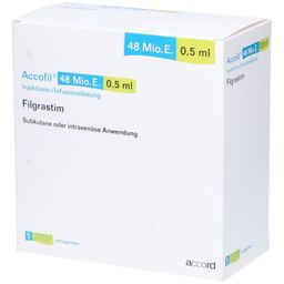 ACCOFIL 48 Mio.E./0,5 ml Inj.-/Inf.-Lsg.i.e.F.-Sp.