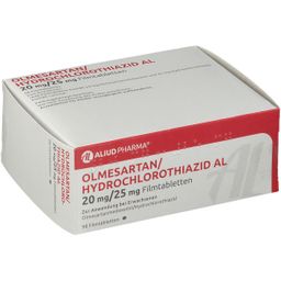 Olmesartan/Hydrochlorothiazid AL 20 mg/25 mg