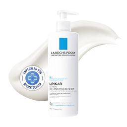 La Roche Posay Lipikar Lotion: Hydratisierende Bodylotion mit Sheabutter und Niacinamid für sehr sensible und trockene Haut für die ganze Familie.