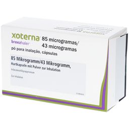 XOTERNA Breezhaler 85 µg/43 µg Hartk.m.Plv.z.Inh.