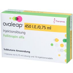 OVALEAP 450 I.E./0,75 ml Zyl.Amp.+ 10 Pen Inj.Nad.