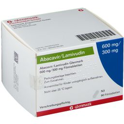 Abacavir/Lamivudin Glenmark 600 mg/300 mg
