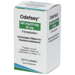 ODEFSEY 200 mg/25 mg/25 mg Filmtabletten
