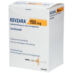 KEVZARA 150 mg Injektionslösung i.e.Fertigspritze