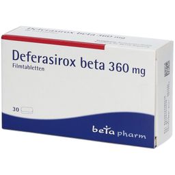 DEFERASIROX beta 360 mg Filmtabletten