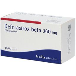 DEFERASIROX beta 360 mg Filmtabletten