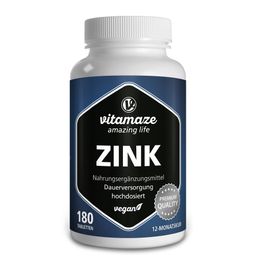 Vitamaze ZINK 25 mg hochdosiert vegan