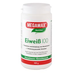 MEGAMAX® Nutrition Eiweiß 100 Haselnuss-Geschmack