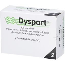 DYSPORT 500 Einheiten Pulver z.Herst.e.Inj.-Lsg.