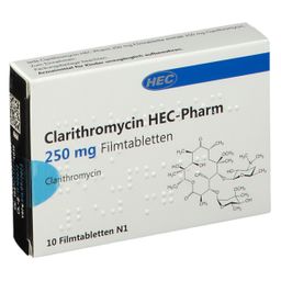 Clarithromycin HEC-Pharm 250 mg