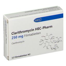 Clarithromycin HEC-Pharm 250 mg