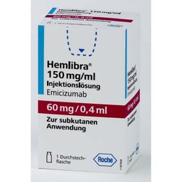 HEMLIBRA 150 mg/ml Injekt.-Lsg. 60mg/0,4ml Dsfl.