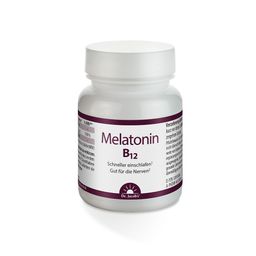 Dr. Jacob's Melatonin B12 Lutschtablette 1 mg + Vitamin B12 Kirsche vegan