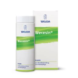 Wecesin® Pulver - Puder bei Schürfwunden, Ekzemen und zur Nabelpflege bei Neugeborenen