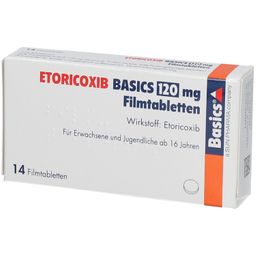ETORICOXIB BASICS 120 mg Filmtabletten