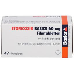 ETORICOXIB BASICS 60 mg Filmtabletten