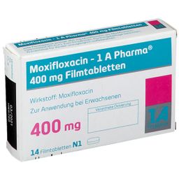 Moxifloxacin 1A Phar 400Mg