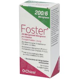 FOSTER® 200/6 µg 120 Hub Dosieraerosol
