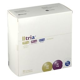 Iltria® 100 mg/40 mg/2,5 mg