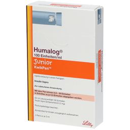 Humalog® 100 Einheiten/ml Junior KwikPen™