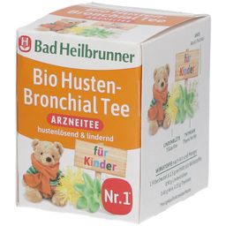 Bad Heilbrunner® Bio Husten-Bronchial Tee für Kinder