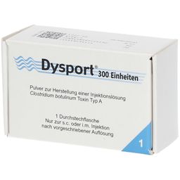 DYSPORT 300 Einheiten Pulver z.Herst.e.Inj.-Lsg.