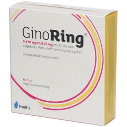 GinoRing® 0,120 mg/0,015 mg pro 24 Stunden