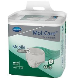 MoliCare Premium Mobile 5 Tropfen Gr. XL ist eine Einweghose, bei der Einlage und Höschen in einem Produkt vereint sind