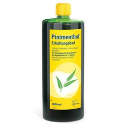 Pinimenthol® Erkältungsbad ab 12 Jahren - mit Eucalyptusöl, Menthol und Campher