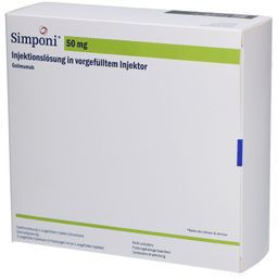SIMPONI 50 mg Injektionslösung in vorgef.Injektor