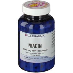 GALL PHARMA Niacin 500 mg GPH