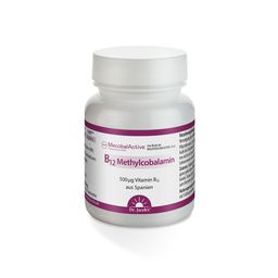Dr. Jacob's Vitamin B12 Methylcobalamin 500 mcg hochdosiert Lutschtablette vegan