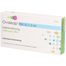 OVALEAP 900 I.E./1,5 ml Zyl.Amp.+ 20 Pen Inj.Nad.