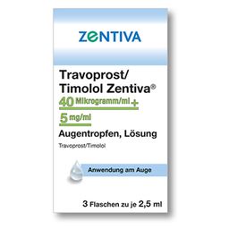 Travoprost/Timolol Zentiva® 40 µg/ml + 5 mg/ml