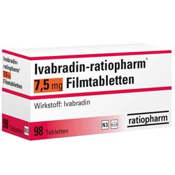 Ivabradin-ratiopharm® 7,5 mg